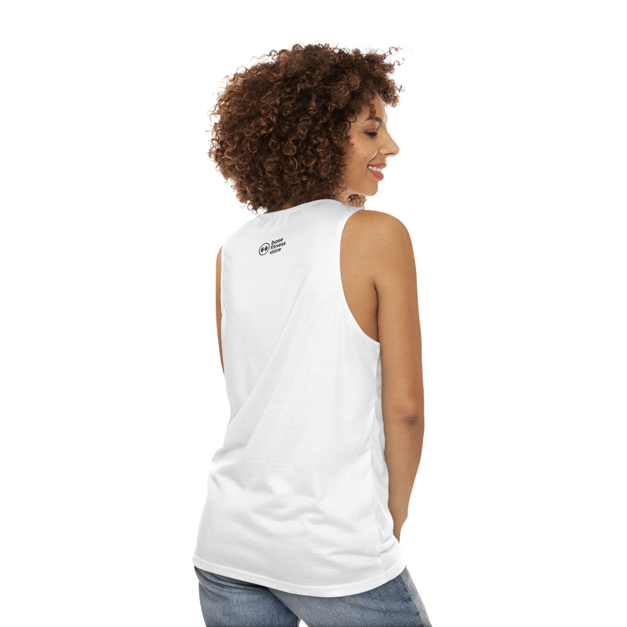 Base Unisex Tank Top Graffiti Style