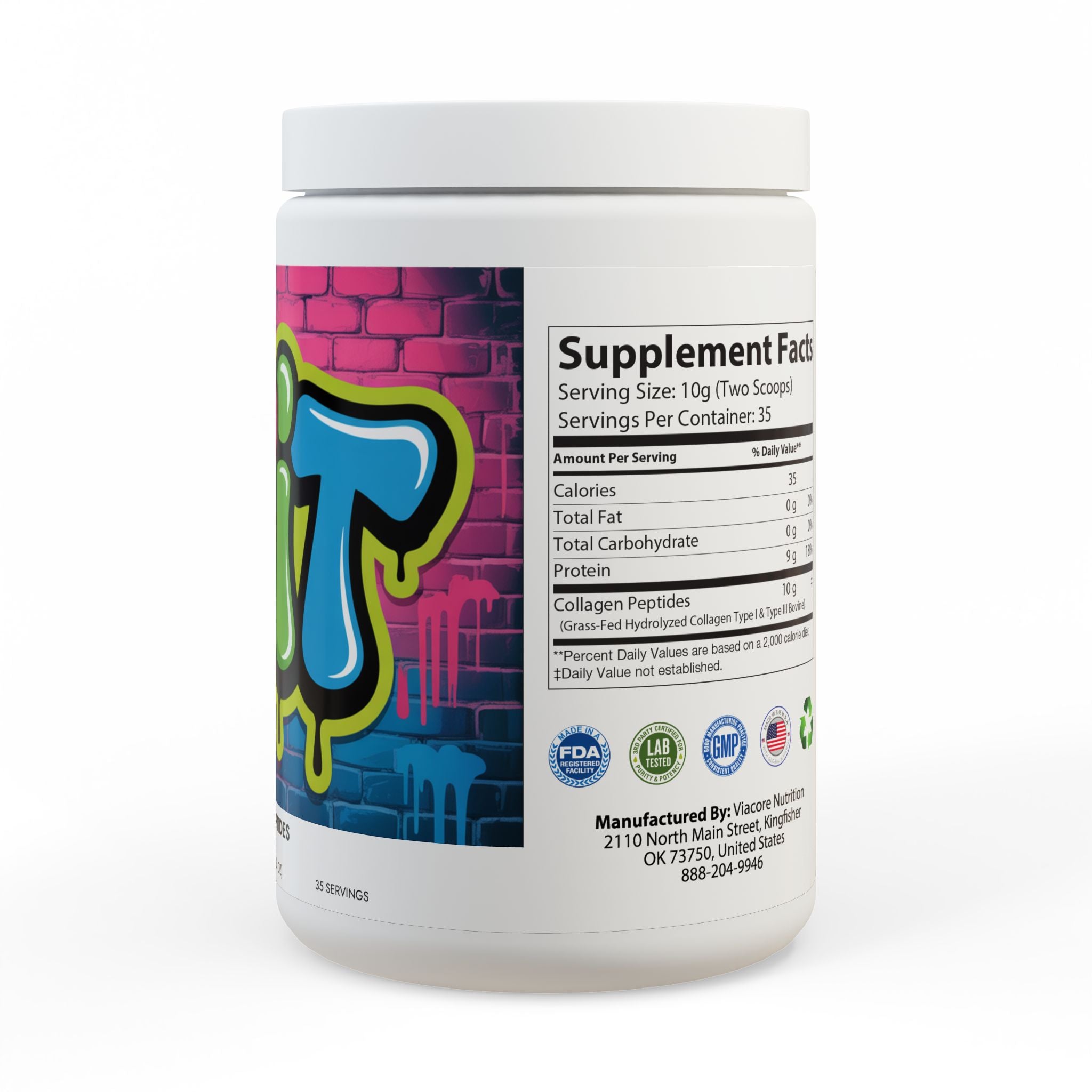 Collagen Peptides Type I & III Supplement