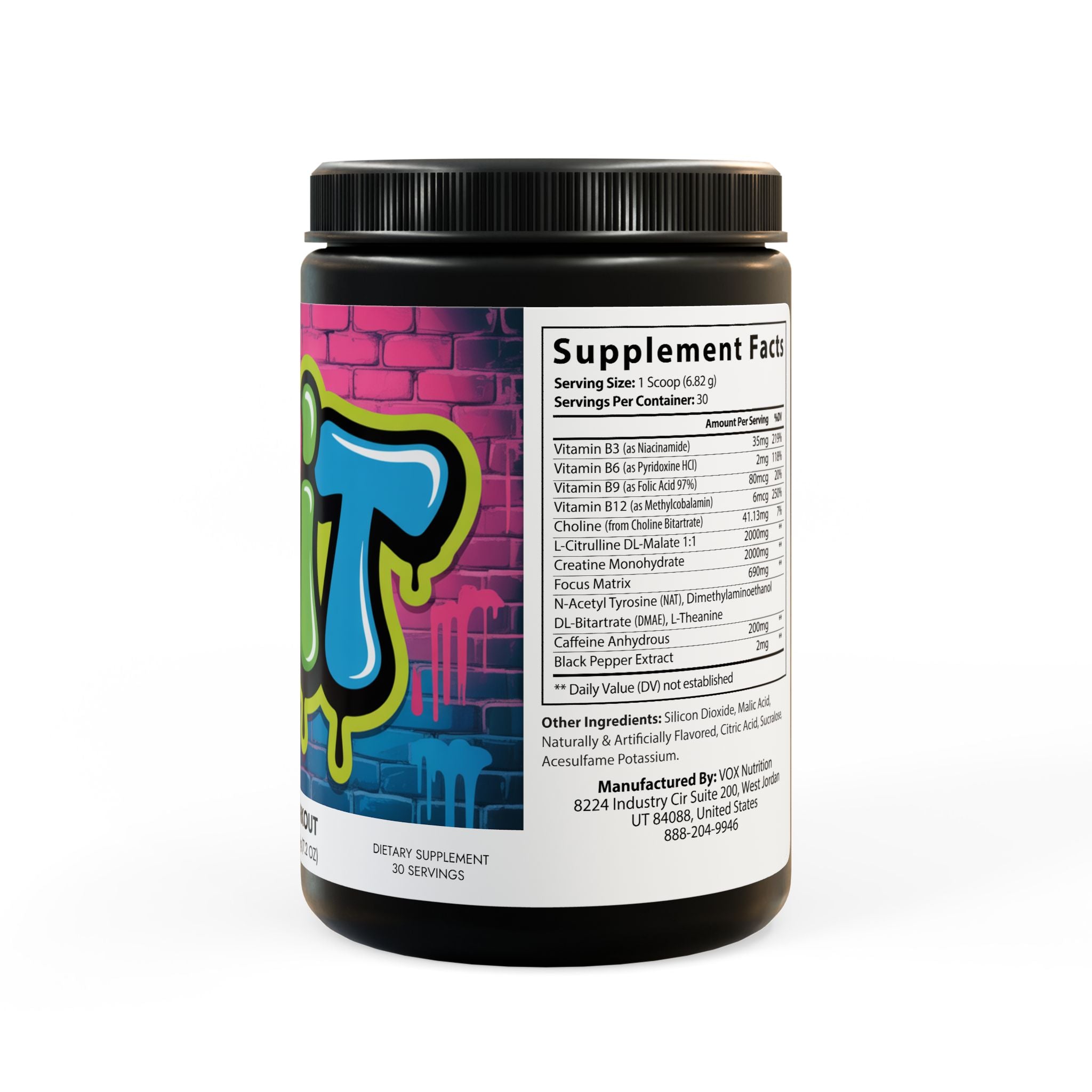 Pre-Workout Supplement, Fruit Punch