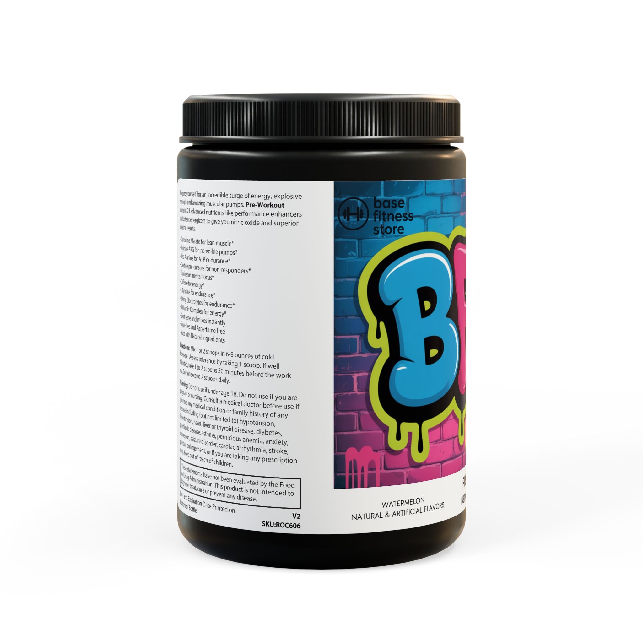 Pre-Workout Supplement, Watermelon