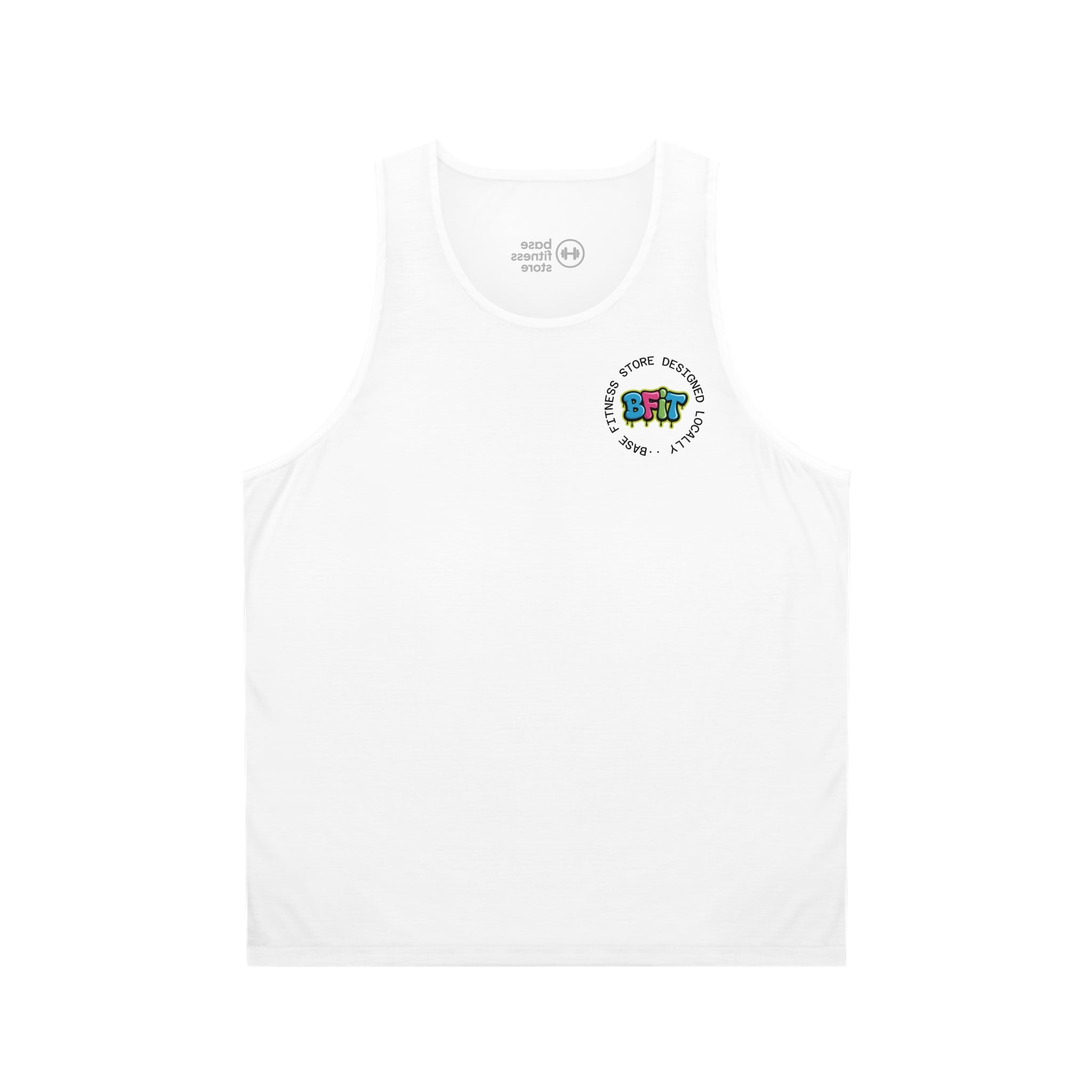 Base Unisex Tank Top Graffiti Style