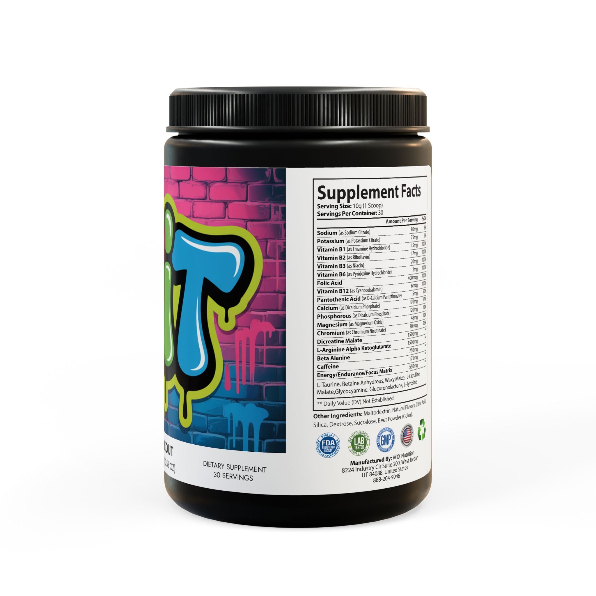 Pre-Workout Supplement, Watermelon