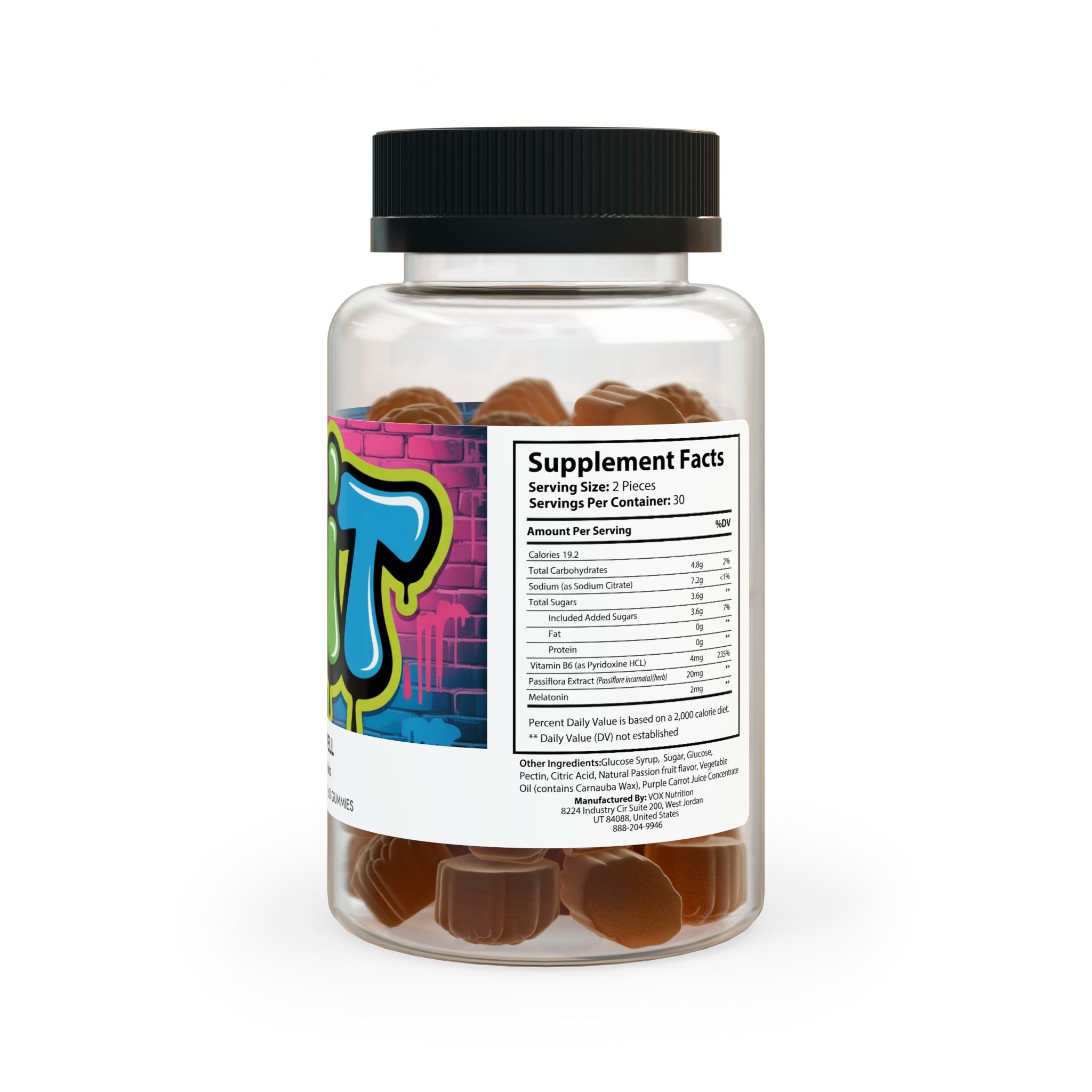 Sleep Well Gummies  Multiple Fruits